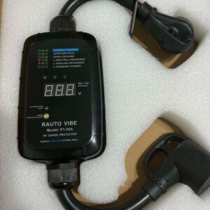RAUTO VIBE RV Surge Protector P1-30A Voltage Monitor New